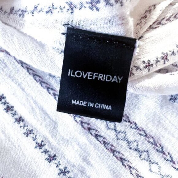 NEW ASOS embroidery smock mini dress small - Picture 13 of 15